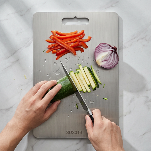 Tabla de Acero Inoxidable y Titanio Mireve®