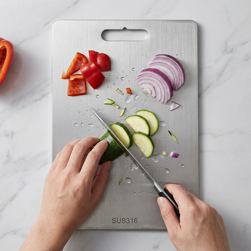Tabla de Acero Inoxidable y Titanio Mireve®