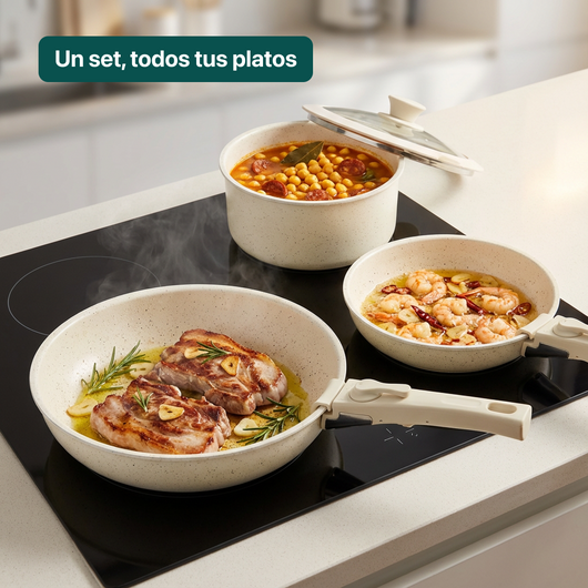 Set de Cerámica Antiadherente Mireve®