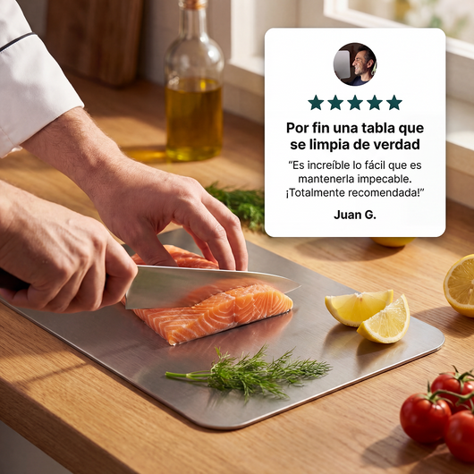 Tabla de Cortar de Titanio 100% Puro Mireve®