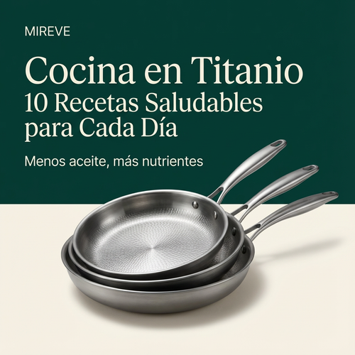Cocina en Titanio: 10 Recetas Saludables para Cada Día