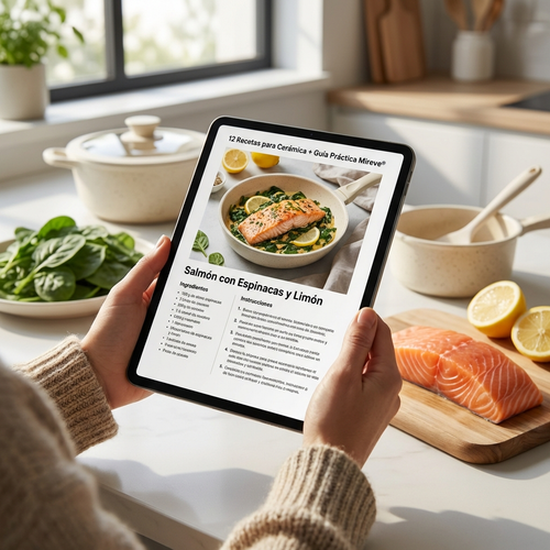 E-Book de 12 Recetas para Cerámica + Educación sobre tu Set Mireve®