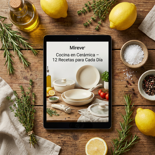 E-Book de 12 Recetas para Cerámica + Educación sobre tu Set Mireve®